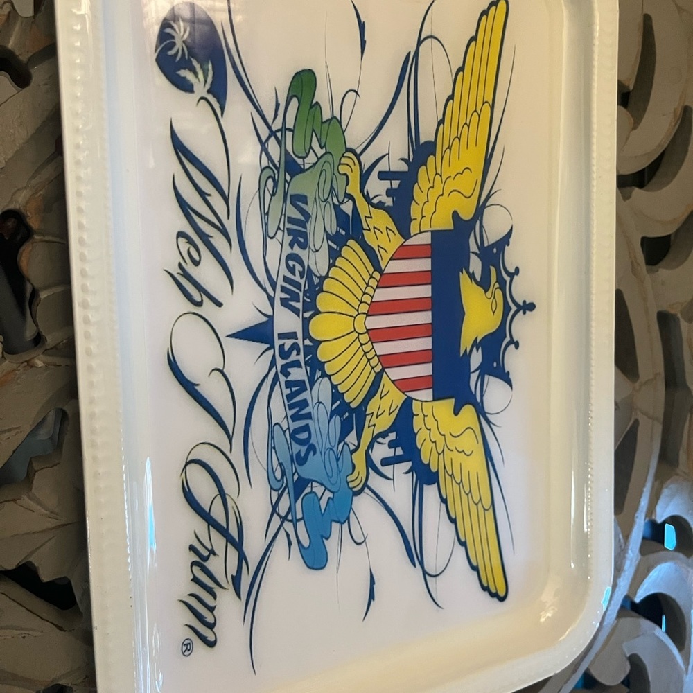 US Virgin Islands Smoke tray